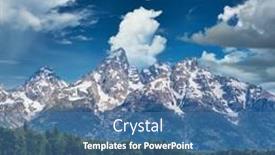  Presentation with teton - Slide set consisting of grand-teton-mountains-from-schwabacher background and a teal colored foreground
