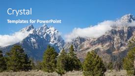  Presentation with teton - PPT layouts enhanced with grand-teton-national-park-wyoming background and a teal colored foreground