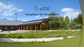  Presentation with teton - Cool new slide set with grand-teton-national-park-wyoming backdrop and a light blue colored foreground