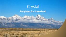  Presentation with teton - Slide set featuring grand-teton-national-park-wyoming background and a teal colored foreground