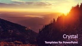  Presentation with teton - Presentation design with grand teton national park wyoming background and a wine colored foreground