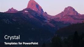  Presentation with teton - PPT theme having grand-tetons-mountain-range background and a wine colored foreground