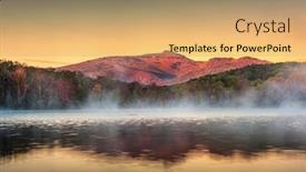  Presentation with north carolina - PPT theme enhanced with grandfather-mountain-north-carolina-usa background and a yellow colored foreground