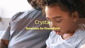  Presentation with grandfather - Presentation design with grandfather-sitting-on-sofa background and a tawny brown colored foreground