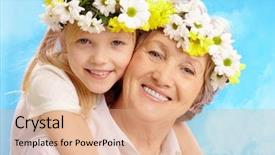  Presentation with fun - PPT theme consisting of magazines isolated on white background and a soft green colored foreground