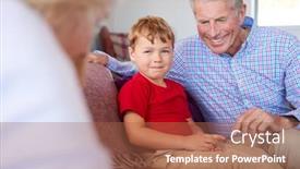  Presentation with draughts - PPT layouts consisting of grandparents-playing-board-game background and a red colored foreground