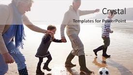  Presentation with football plays - Colorful slides enhanced with wood seamless vintage texture tiled parquet background backdrop and a light gray colored foreground