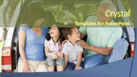  Presentation with tailgate - Cool new theme with grandparents with grandkids in tailgate backdrop and a tawny brown colored foreground