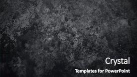  Presentation with stone - PPT theme enhanced with granite - black stone background background and a dark gray colored foreground