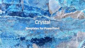  Presentation with ice blue - Presentation enhanced with granite marble - abstract of a slab background and a teal colored foreground