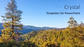  Presentation with nevada - Beautiful presentation featuring granite-rocks-overgrown-with-dense backdrop and a light blue colored foreground