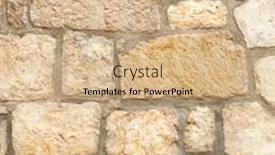  Presentation with granite - Presentation having granite-tiles-natural-stone-wall background and a coral colored foreground