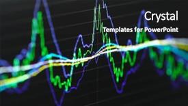  Presentation with financial - Colorful slides enhanced with graph finance management - financial graph backdrop and a dark gray colored foreground