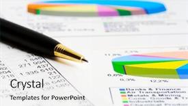  Presentation with accounting - Amazing presentation design having graph finance management - financial graphs and charts accounting backdrop and a white colored foreground