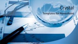  Presentation with theory - Beautiful presentation theme featuring graph theory - business presentation with glboe backdrop and a light blue colored foreground