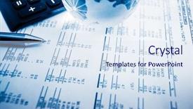  Presentation with theory - Audience pleasing PPT theme consisting of graph theory - business presentation with glboe backdrop and a sky blue colored foreground