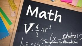  Presentation with math graph - Amazing presentation theme having graph theory - digital composite of math equations backdrop and a dark gray colored foreground