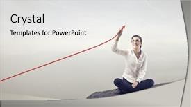  Presentation with bacteria gram positive - Cool new slides with microbe blue seen in a microscope in a medical office backdrop and a cobalt blue colored foreground