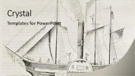  Presentation with food dimsum chinese steamed dumplings - Slide set featuring graphic funnel - chinese steamer old illustration background and a  colored foreground