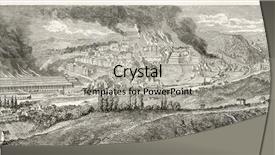  Presentation with view of the old port - Cool new PPT theme with graphic funnel - le creusot old view france1867 backdrop and a light gray colored foreground