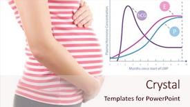  Presentation with hormone - Audience pleasing slide set consisting of graphic of changes in hormone backdrop and a lemonade colored foreground