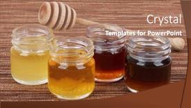  Presentation with graphic - Presentation enhanced with graphic tablet with pen background and a coral colored foreground