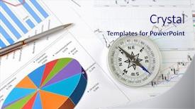  Presentation with workplace - Beautiful PPT theme featuring graphs and charts workplace businessman backdrop and a sky blue colored foreground