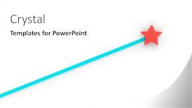  Presentation with financial market - PPT theme featuring graphs-of-financial-indicator background and a  colored foreground