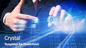  Presentation with trading - Audience pleasing PPT theme consisting of graphs rates and businessman backdrop and a teal colored foreground