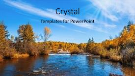  Presentation with heritage tourism - Slides enhanced with grass and pale northern sun background and a light blue colored foreground