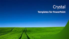  Presentation with perfect - Audience pleasing PPT theme consisting of field of grass and perfect backdrop and a dark gray colored foreground