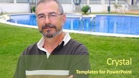  Presentation with glasses - Amazing slides having  backdrop and a  colored foreground.