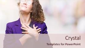  Presentation with student health - Colorful theme enhanced with grateful gesture on face health backdrop and a lemonade colored foreground