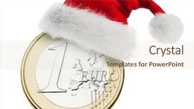  Presentation with power of one - Amazing slides having gratuity - santa hat on coin one backdrop and a lemonade colored foreground