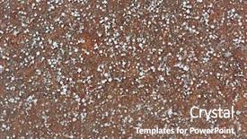  Presentation with hail - Presentation theme consisting of graupel also called soft hail background and a violet colored foreground