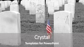  Presentation with grave marker american flag - Audience pleasing presentation design consisting of childish - child s room 2 backdrop and a  colored foreground.