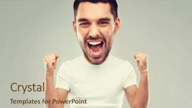  Presentation with funny cartoon - Colorful PPT layouts enhanced with gray background funny cartoon backdrop and a soft green colored foreground