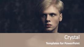  Presentation with men health - PPT layouts enhanced with gray background men's health background and a coral colored foreground