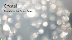  Presentation with holiday - Beautiful slides featuring gray blue - beautiful holiday bokeh backdrop and a light gray colored foreground