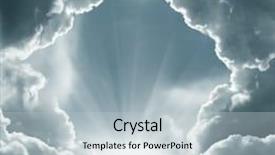  Presentation with dark blue gray - Audience pleasing slide deck consisting of gray blue - dark sky with sun backdrop and a lemonade colored foreground