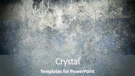  Presentation with gray - Presentation having gray blue - grunge wall background and a gray colored foreground