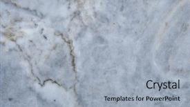  Presentation with gray marble - Presentation theme consisting of gray blue - marble background and a light blue colored foreground