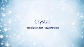  Presentation with shimmering - PPT theme with a fabulous winter night background and a  colored foreground.