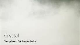  Presentation with smog - Colorful presentation theme enhanced with gray-clouds-similar-to-smoke backdrop and a white colored foreground