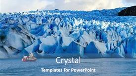  Presentation with third - Slide set consisting of gray-glacier-is-part background and a teal colored foreground