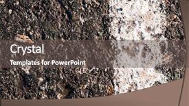  Presentation with grey line drawings of tall buildings - Cool new presentation design with gray lines abstract - surface rough and wet backdrop and a dark gray colored foreground