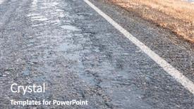  Presentation with rough - Colorful presentation theme enhanced with gray lines abstract - surface rough and wet backdrop and a gray colored foreground