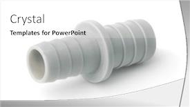  Presentation with pvc pipe - PPT layouts featuring gray-pvc-pipe-straight-insert background and a white colored foreground