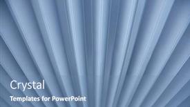  Presentation with gray - Presentation design featuring gray-ribbed-background-diagonal-endless background and a teal colored foreground