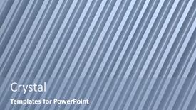  Presentation with gray - Presentation theme consisting of gray-ribbed-background-diagonal-endless background and a seafoam green colored foreground